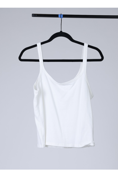 Reformation White Women’s Flat Tank Top
